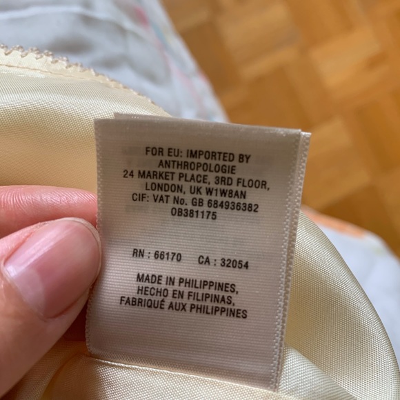 Anthropologie Tea Garden Maeve sheath dress size 2 - Picture 12 of 13